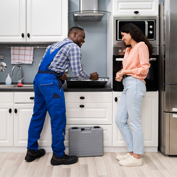 can you provide an estimate for cooktop repair before beginning any work in East Dailey WV